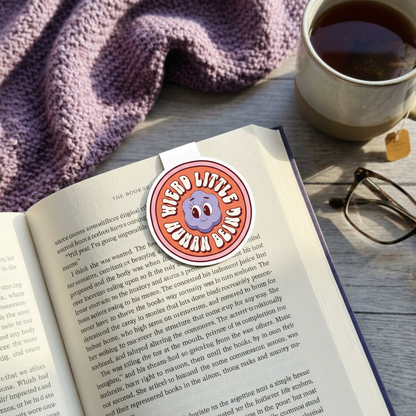 "Weird little human being” – Quirky Neurodiversity sticker for ADHD & Autistic brains