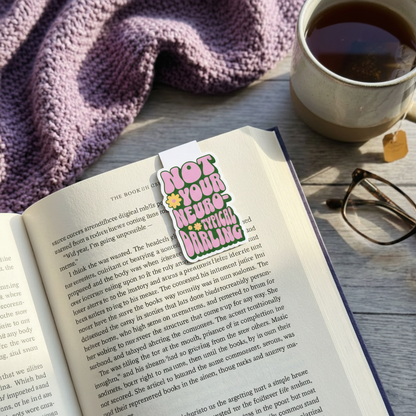 "Not your neurotypical darling” – Quirky Neurodiversity sticker for ADHD & Autistic brains