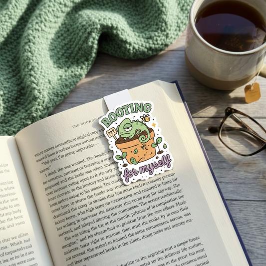 "Rooting for myself” – Quirky Neurodiversity sticker for ADHD & Autistic brains