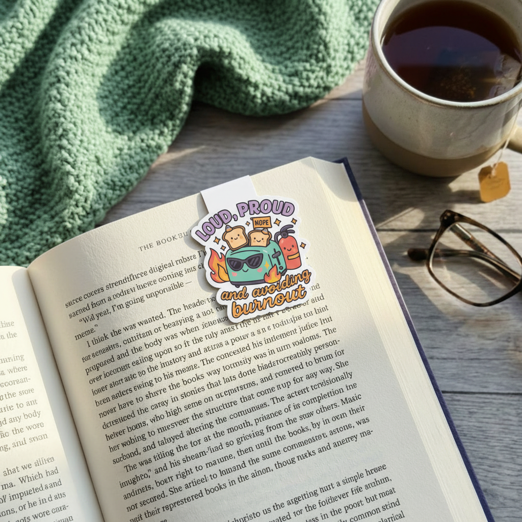 "Loud and proud” – Quirky Neurodiversity sticker for ADHD & Autistic brains
