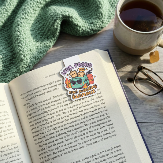 "Loud and proud” – Quirky Neurodiversity sticker for ADHD & Autistic brains