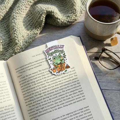"Mentally repotting” – Quirky Neurodiversity sticker for ADHD & Autistic brains