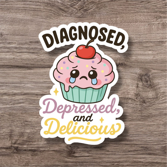 Chronic illness mental health personal sticker
