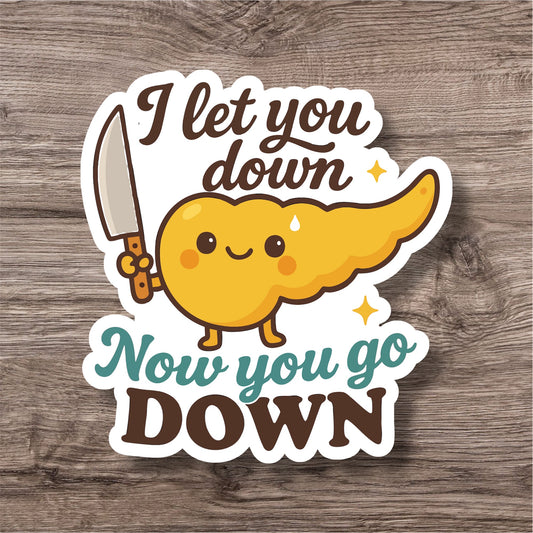 Type 1 diabetes pancreas chronic personal sticker
