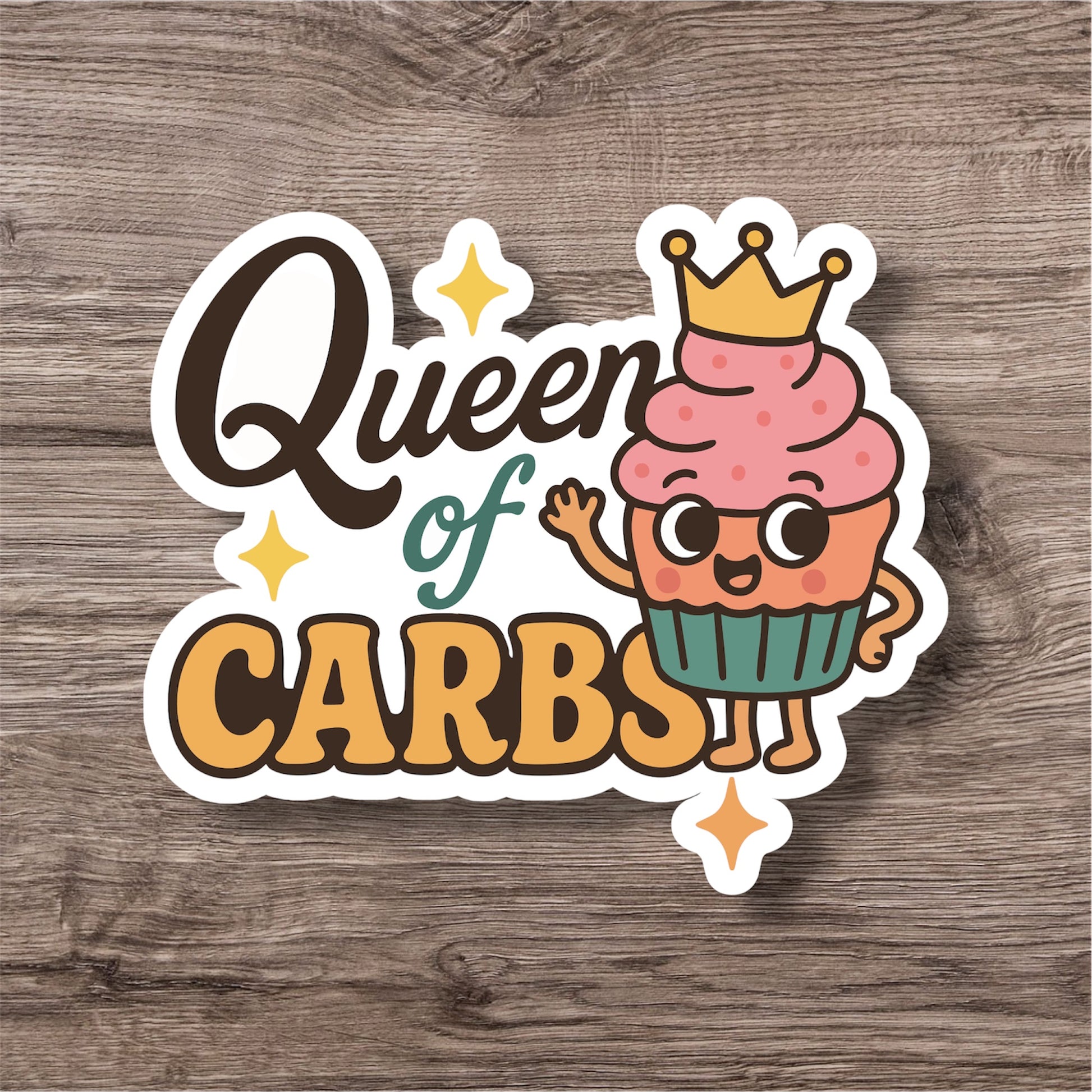 Type 1 diabetes carbs personal sticker