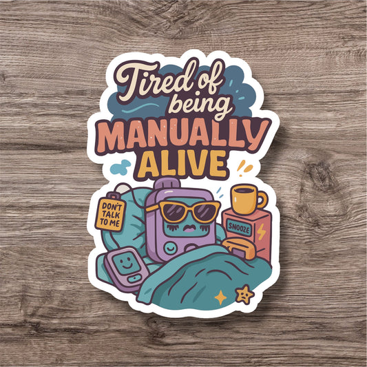 Type 1 diabetes dead pancreas insulin pump personal sticker