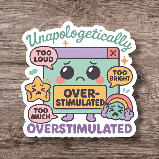 Autism adhd personal sticker