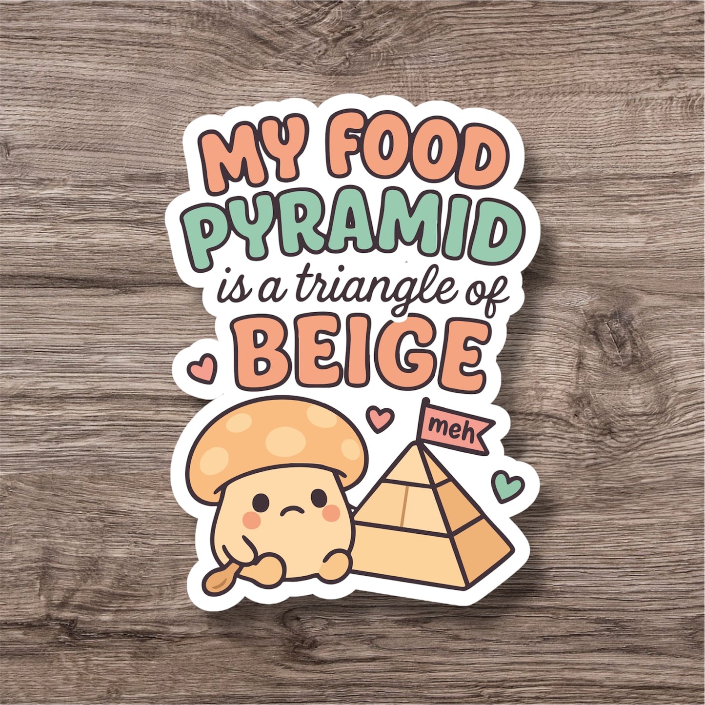 Autism arfid food preferences personal sticker