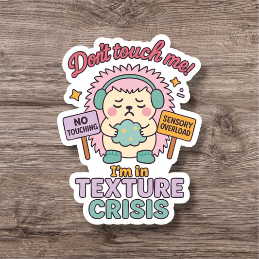 Autism adhd sensory perception disorder personal sticker