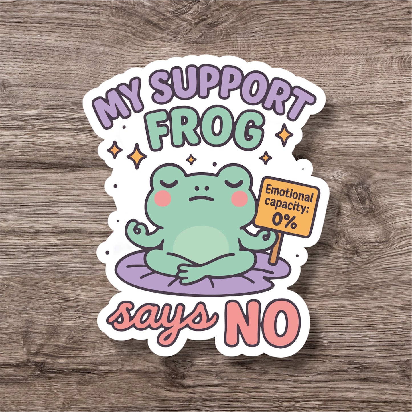 Autism adhd funny sticker
