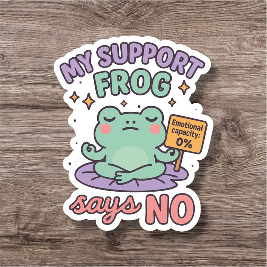 Autism adhd funny sticker
