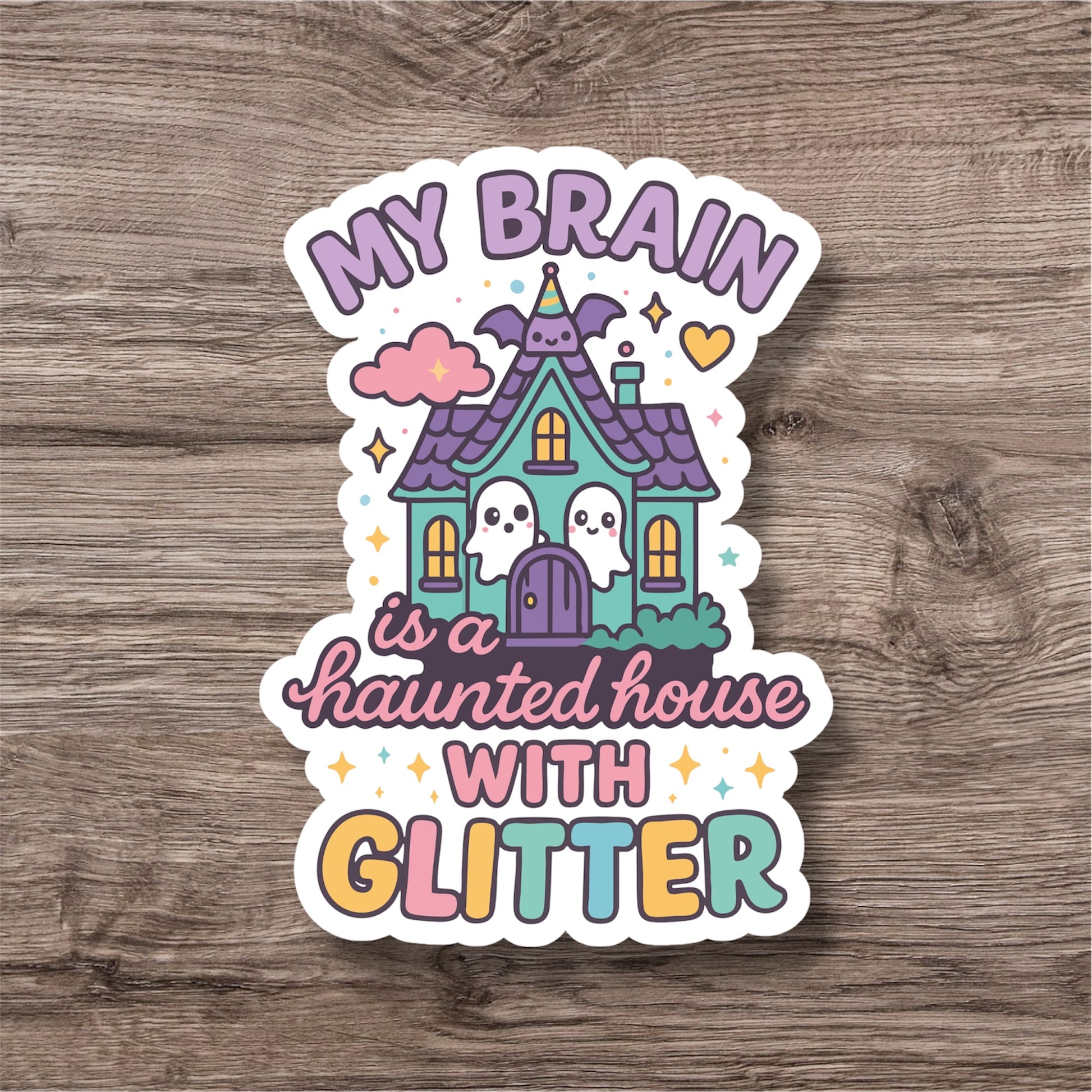 Autism adhd audhd mental health personal sticker