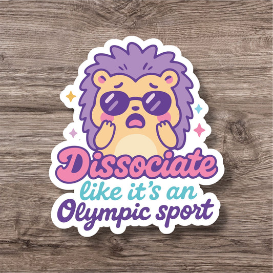 Autism adhd audhd mental health personal sticker 