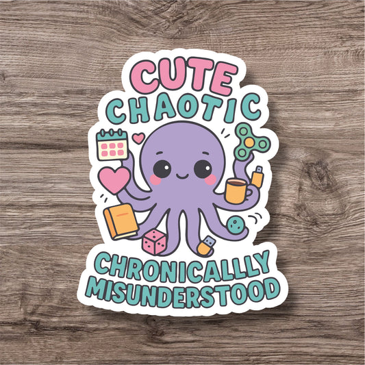 Autism adhd audhd neurodiversity personal sticker