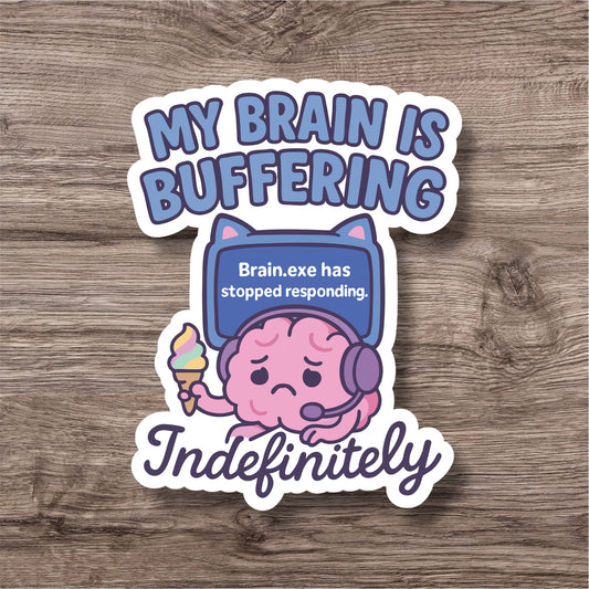 Autism adhd neurodivergent personal sticker