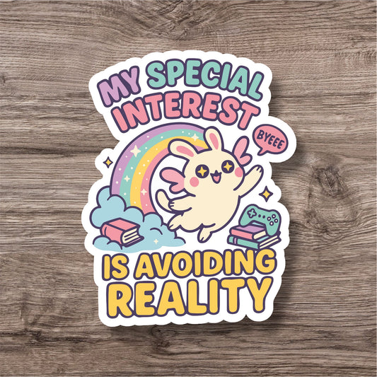 Autism adhd audhd neurodiversity personal sticker