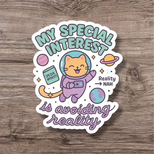 Autism adhd neurodiversity personal sticker