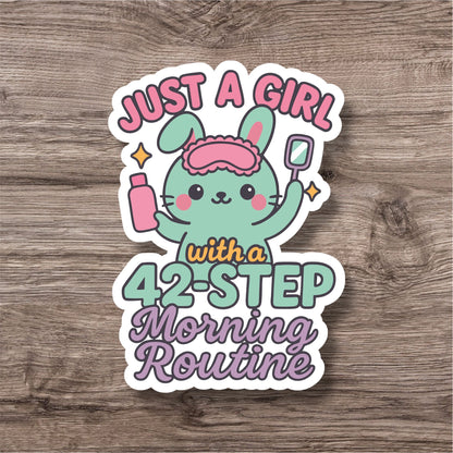 Autism adhd audhd routine neurodiversity personal sticker