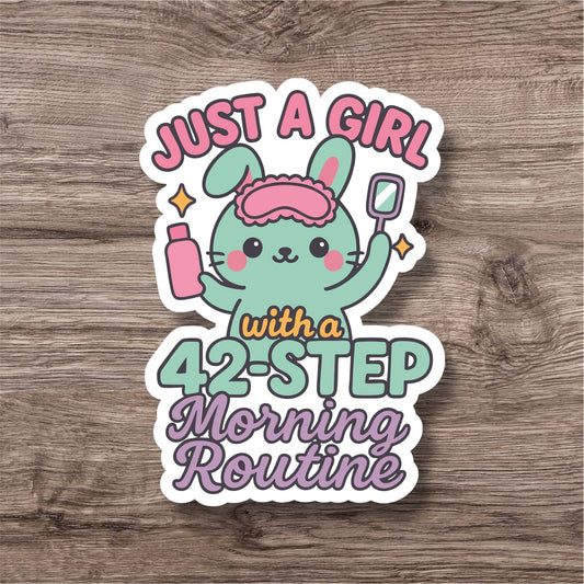 Autism adhd audhd routine neurodiversity personal sticker