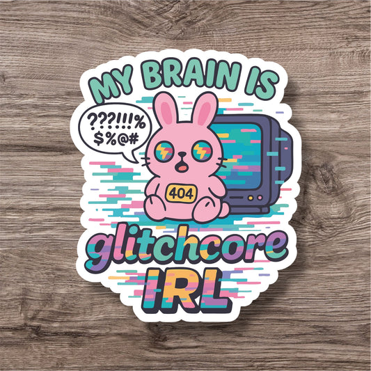 Autism adhd turette neurospicy personal sticker