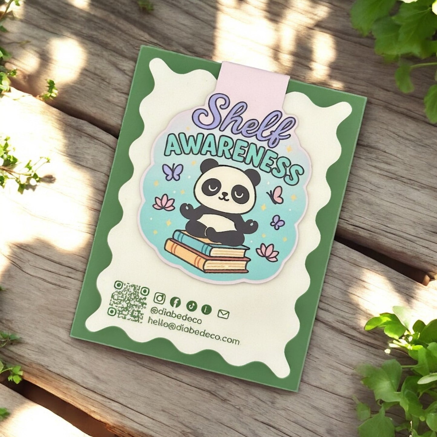 “Shelf Awareness” – Magnetic Bookmark for Neurodivergent Book Lovers