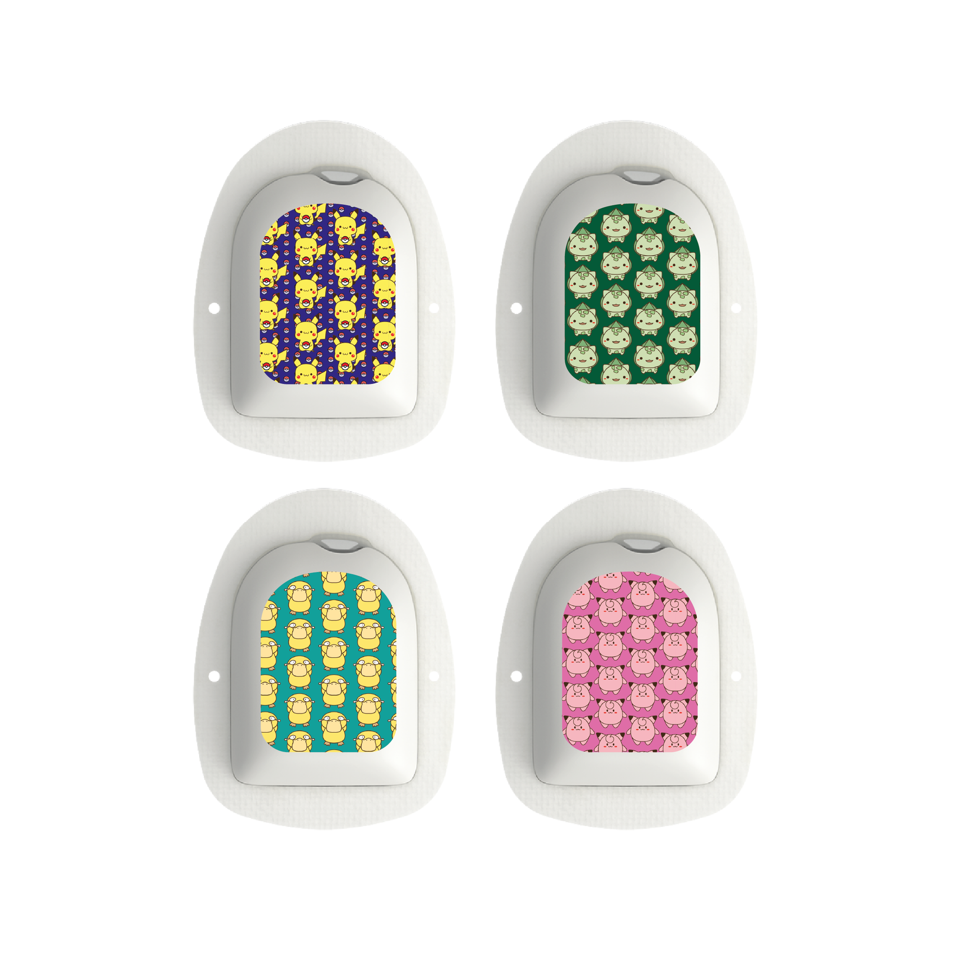 "Pikamood" - Omnipod Pod Stickers & Temporary Tattoos-1