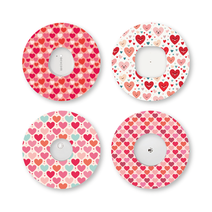“Love Notes” - Waterproof CGM Overpatches for Dexcom, Libre, Medtronic & Medtrum
