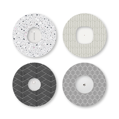 “Monochromatic” - Waterproof CGM Overpatches for Dexcom, Libre, Medtronic & Medtrum