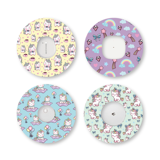 “Pastel Parade” - Waterproof CGM Overpatches for Dexcom, Libre, Medtronic & Medtrum