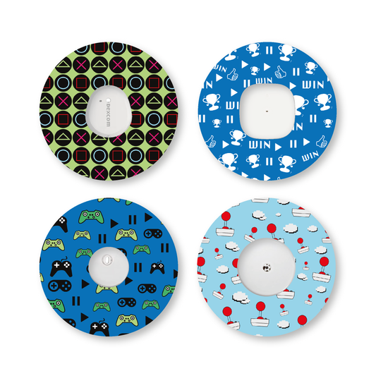 “Pixel Player” - Waterproof CGM Overpatches for Dexcom, Libre, Medtronic & Medtrum