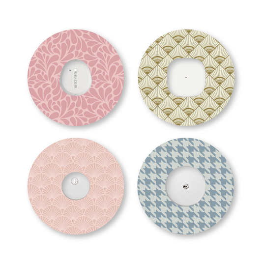 “Pastel Pixels” - Waterproof CGM Overpatches for Dexcom, Libre, Medtronic & Medtrum