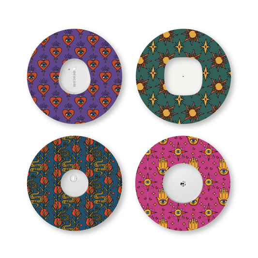 “Celestial Charm” - Waterproof CGM Overpatches for Dexcom, Libre, Medtronic & Medtrum