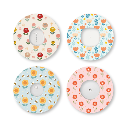 “Bloomscape” - Waterproof CGM Overpatches for Dexcom, Libre, Medtronic & Medtrum
