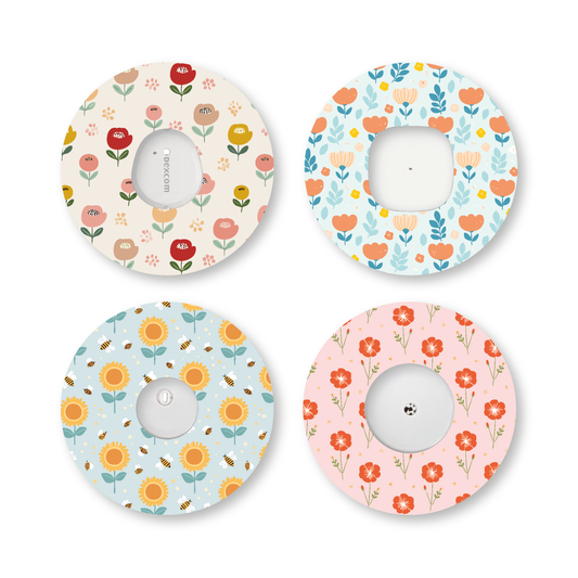 “Bloomscape” - Waterproof CGM Overpatches for Dexcom, Libre, Medtronic & Medtrum