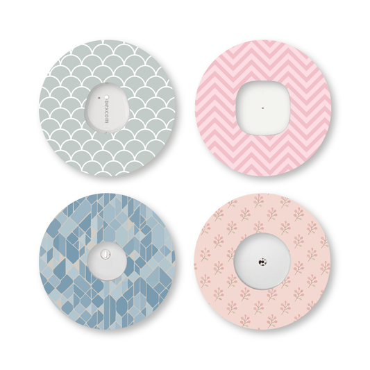 “Pastel Pixels” - Waterproof CGM Overpatches for Dexcom, Libre, Medtronic & Medtrum