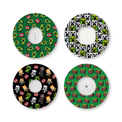 “Creeper World” - Waterproof CGM Overpatches for Dexcom, Libre, Medtronic & Medtrum