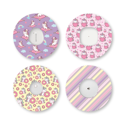 “Pastel Parade” - Waterproof CGM Overpatches for Dexcom, Libre, Medtronic & Medtrum