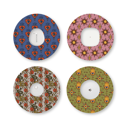“Celestial Charm” - Waterproof CGM Overpatches for Dexcom, Libre, Medtronic & Medtrum