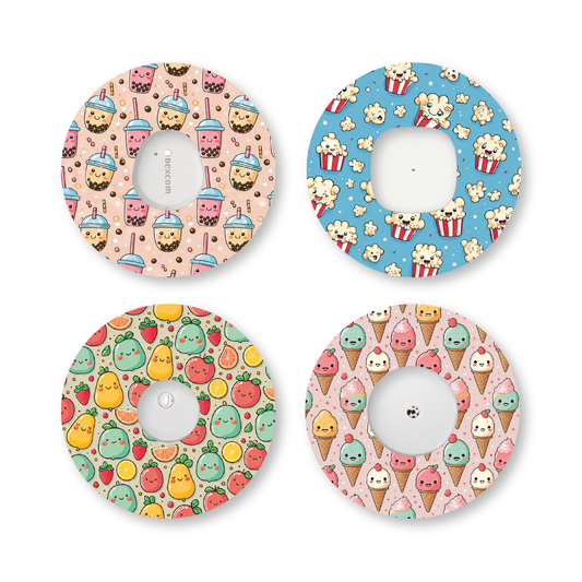 “Snack Attack” - Waterproof CGM Overpatches for Dexcom, Libre, Medtronic & Medtrum