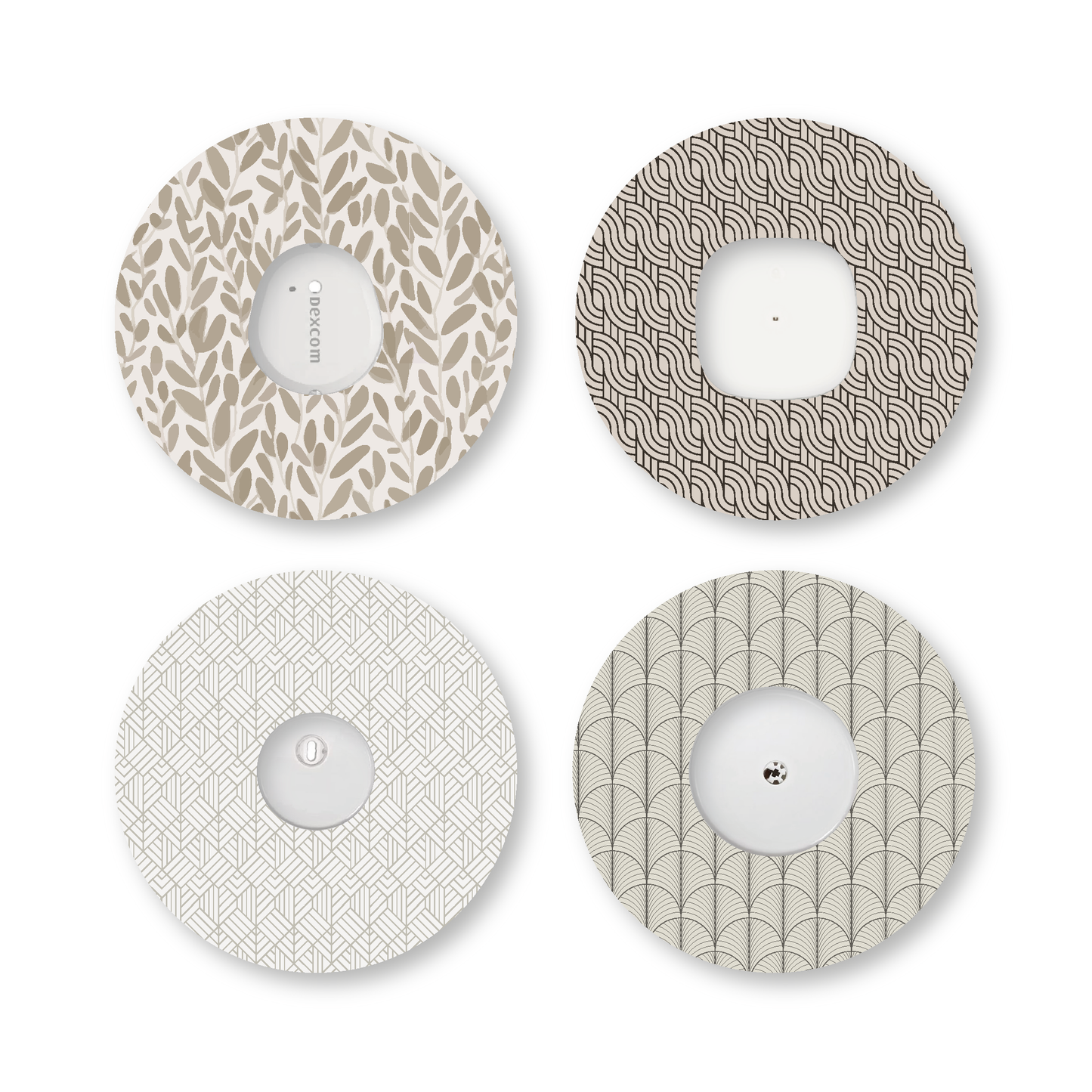 “Monochromatic” - Waterproof CGM Overpatches for Dexcom, Libre, Medtronic & Medtrum