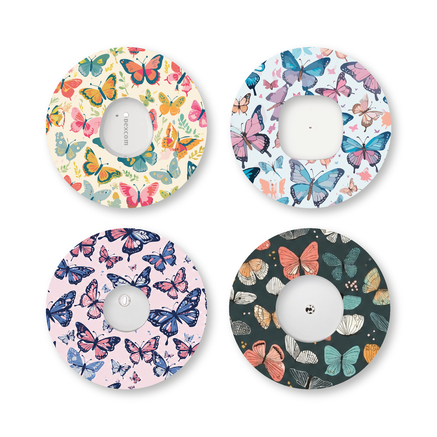 “Flutterby” - Waterproof CGM Overpatches for Dexcom, Libre, Medtronic & Medtrum