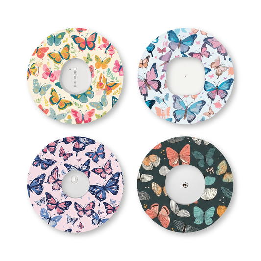 “Flutterby” - Waterproof CGM Overpatches for Dexcom, Libre, Medtronic & Medtrum