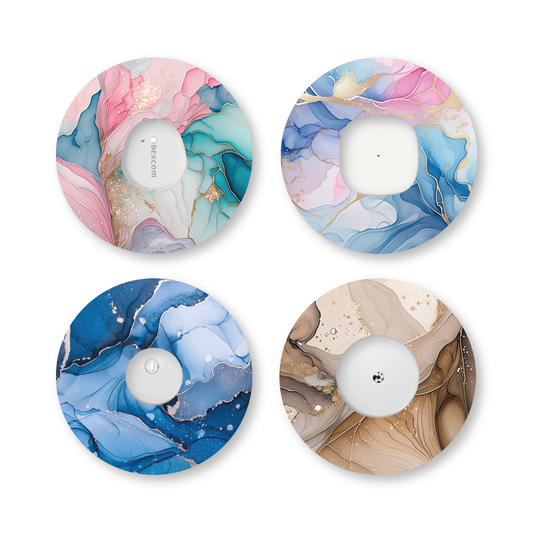 “Marble” - Waterproof CGM Overpatches for Dexcom, Libre, Medtronic & Medtrum