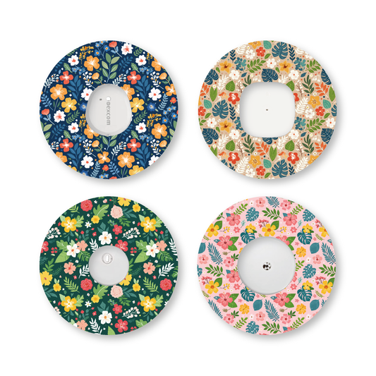 “Flower Power” - Waterproof CGM Overpatches for Dexcom, Libre, Medtronic & Medtrum