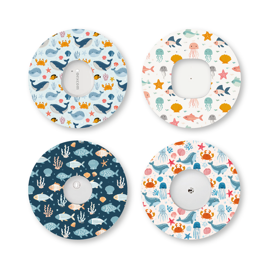 “Under Sea” - Waterproof CGM Overpatches for Dexcom, Libre, Medtronic & Medtrum
