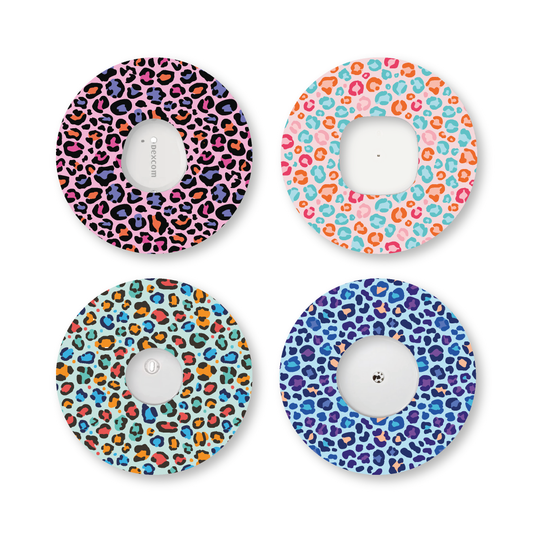 “Leopard Pop” - Waterproof CGM Overpatches for Dexcom, Libre, Medtronic & Medtrum