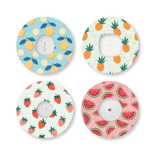 “Fruit Fusion” - Waterproof CGM Overpatches for Dexcom, Libre, Medtronic & Medtrum