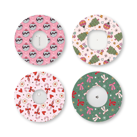 “Bow & Bauble” - Waterproof CGM Overpatches for Dexcom, Libre, Medtronic & Medtrum