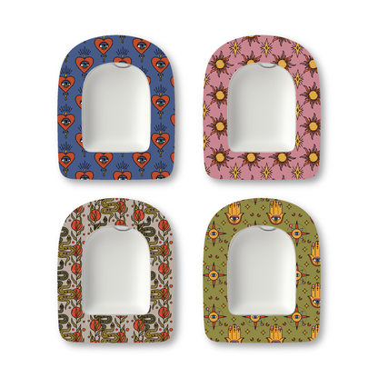 “Celestial Charm” - Waterproof CGM Overpatches for Dexcom, Libre, Medtronic & Medtrum