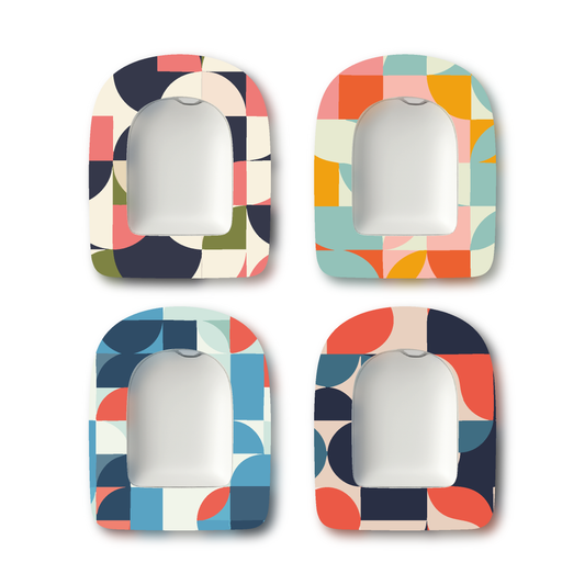 “Graphic” - Waterproof CGM Overpatches for Dexcom, Libre, Medtronic & Medtrum